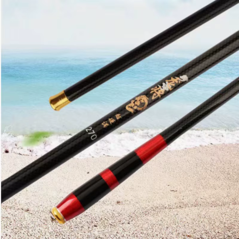 Caña telescópica de carbono ultraligera – Ideal para pesca con mosca - imagen 4