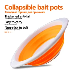 Bañera plegable de silicona para pesca – Cubo portátil resistente