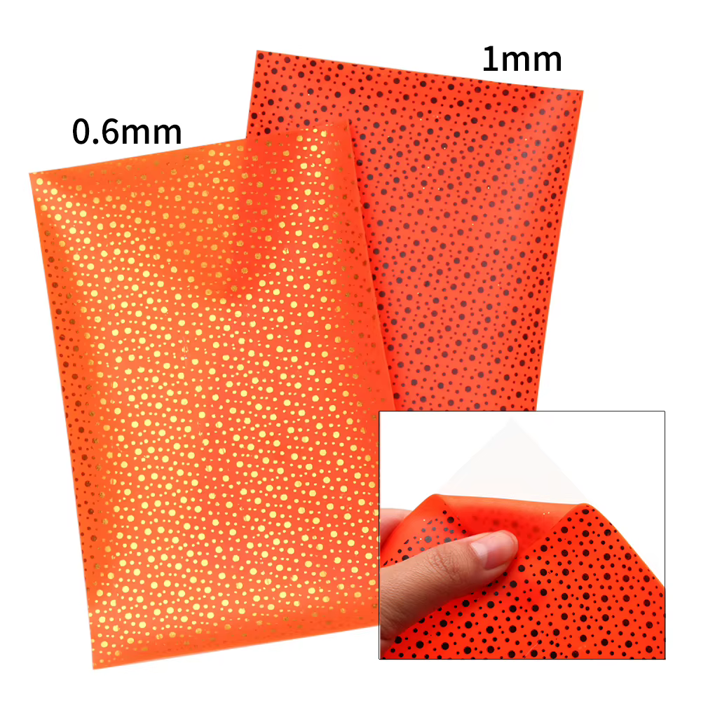 Hoja de silicona Ellllv 12x20cm para atado de mosca en agua salada - imagen 2