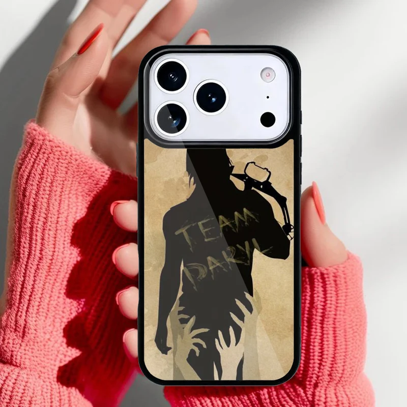 Funda de Daryl Dixon para iPhone con diseño de The Walking Dead