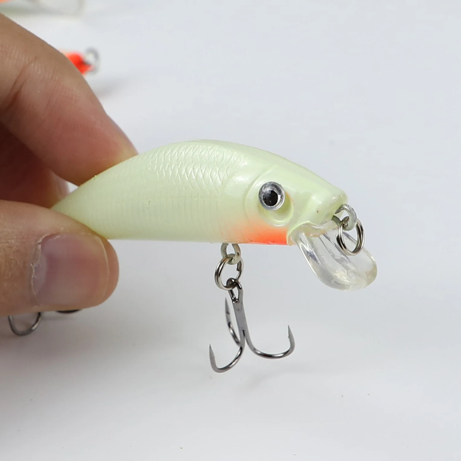Señuelos VIB luminosos sin pintar Free Fisher – popper y crankbait - imagen 3