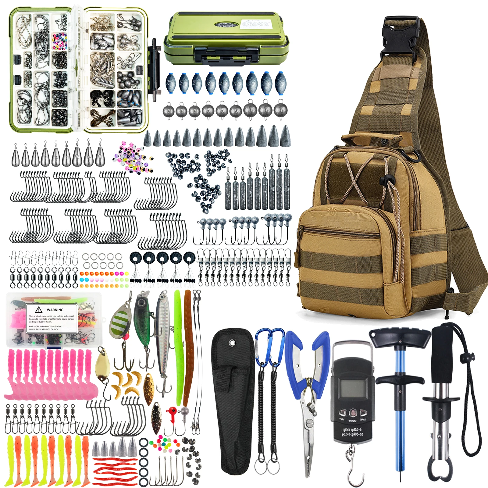 Kit de herramientas y caja impermeable