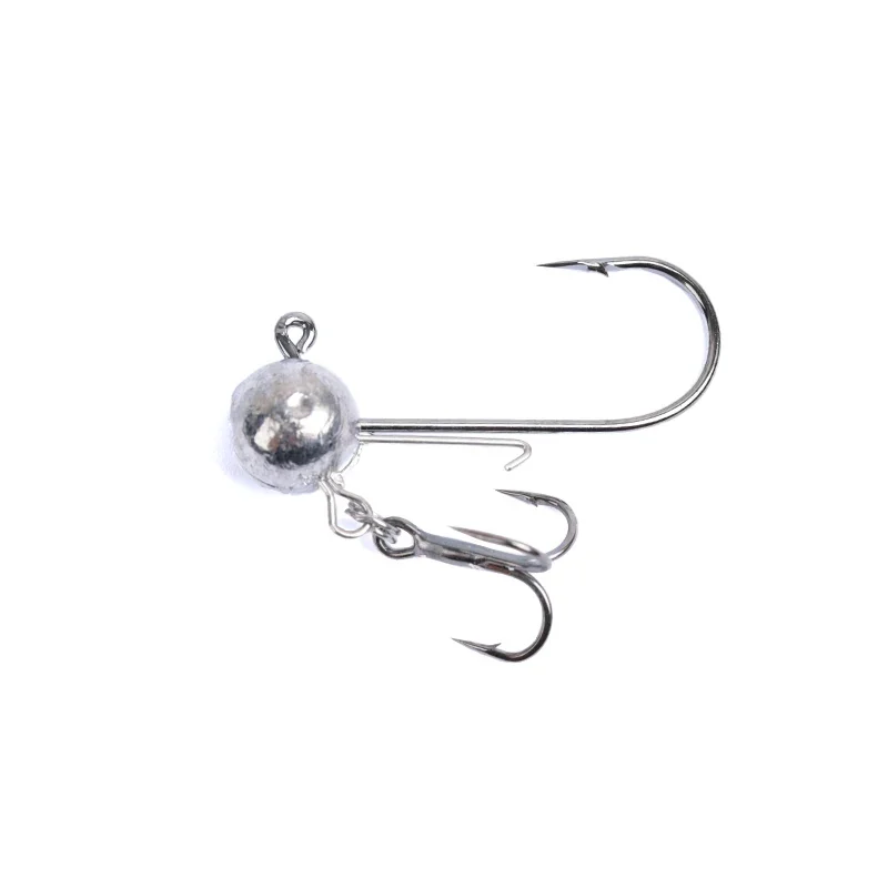 Anzuelos Jig Head OUTKIT – doble anillo vástago largo para vinilo - imagen 4