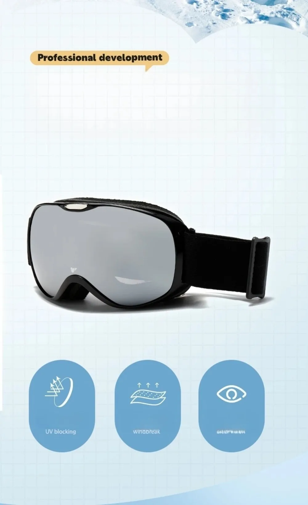 Gafas de snowboard para niños