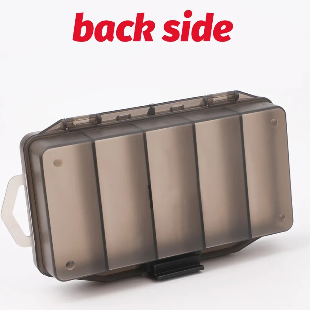 Caja de aparejos de pesca con 5 compartimentos – Estuche portátil