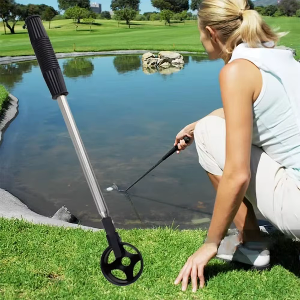 Recogedor de Pelotas de Golf Telescópico – Mango Antideslizante - imagen 3