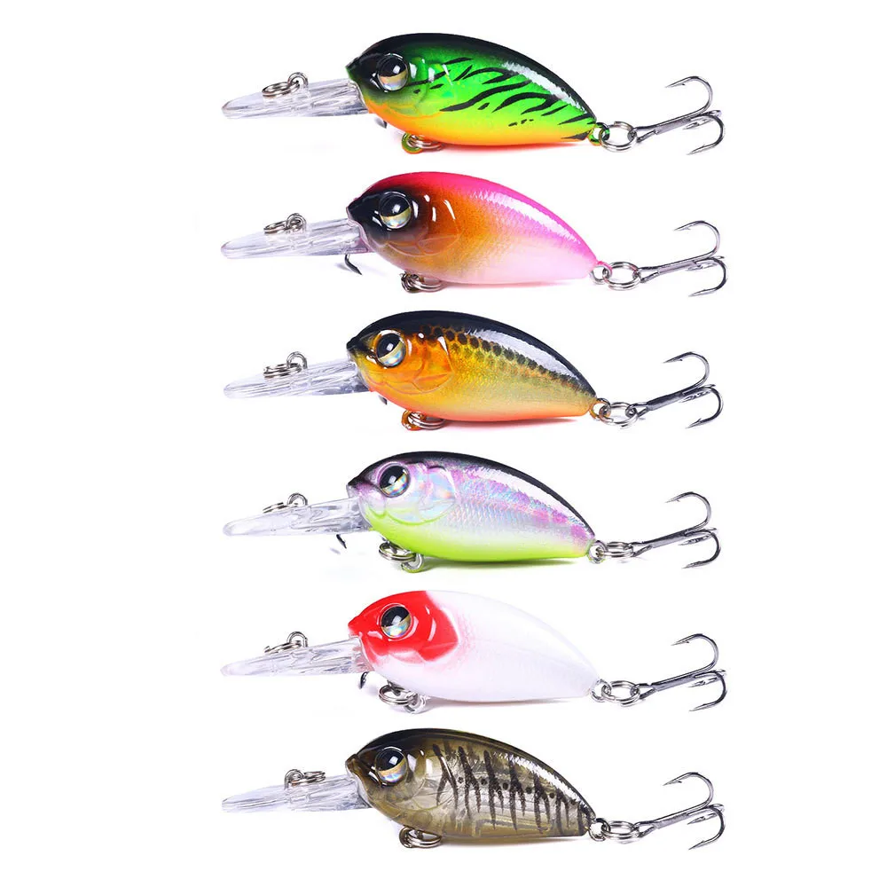 Tiny Klash Crankbait flotante para lubina y lucio con buceo - imagen 2