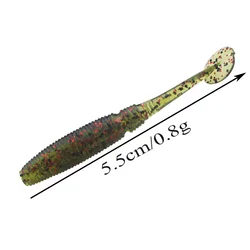 Señuelo vinilo Swimbait Shad – Cuerpo realista para black bass