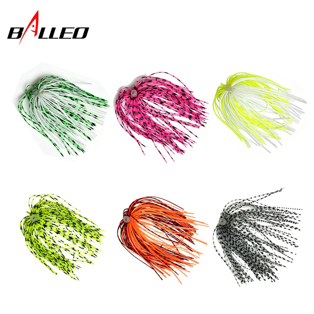 Faldas de silicona para montar jigs, spinnerbaits y buzzbaits