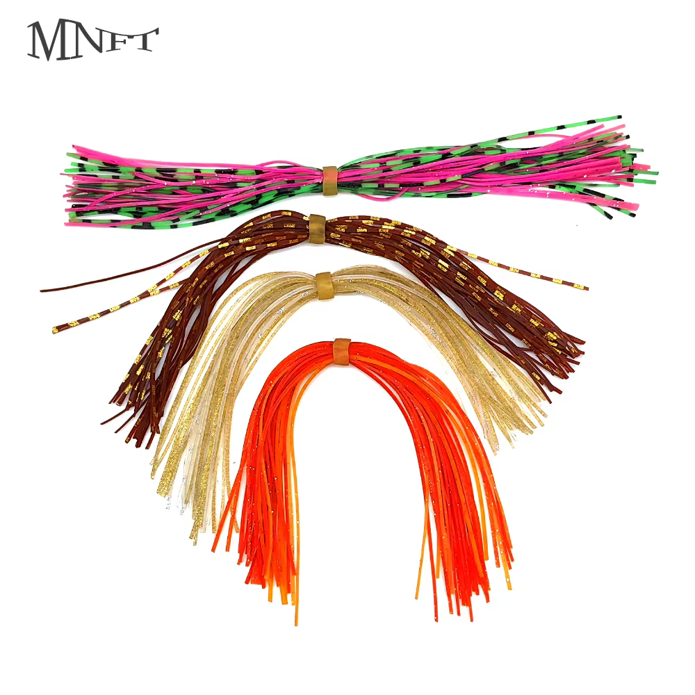 MNFT Faldas de Silicona 13cm – Para Calamar con Perlas - imagen 2