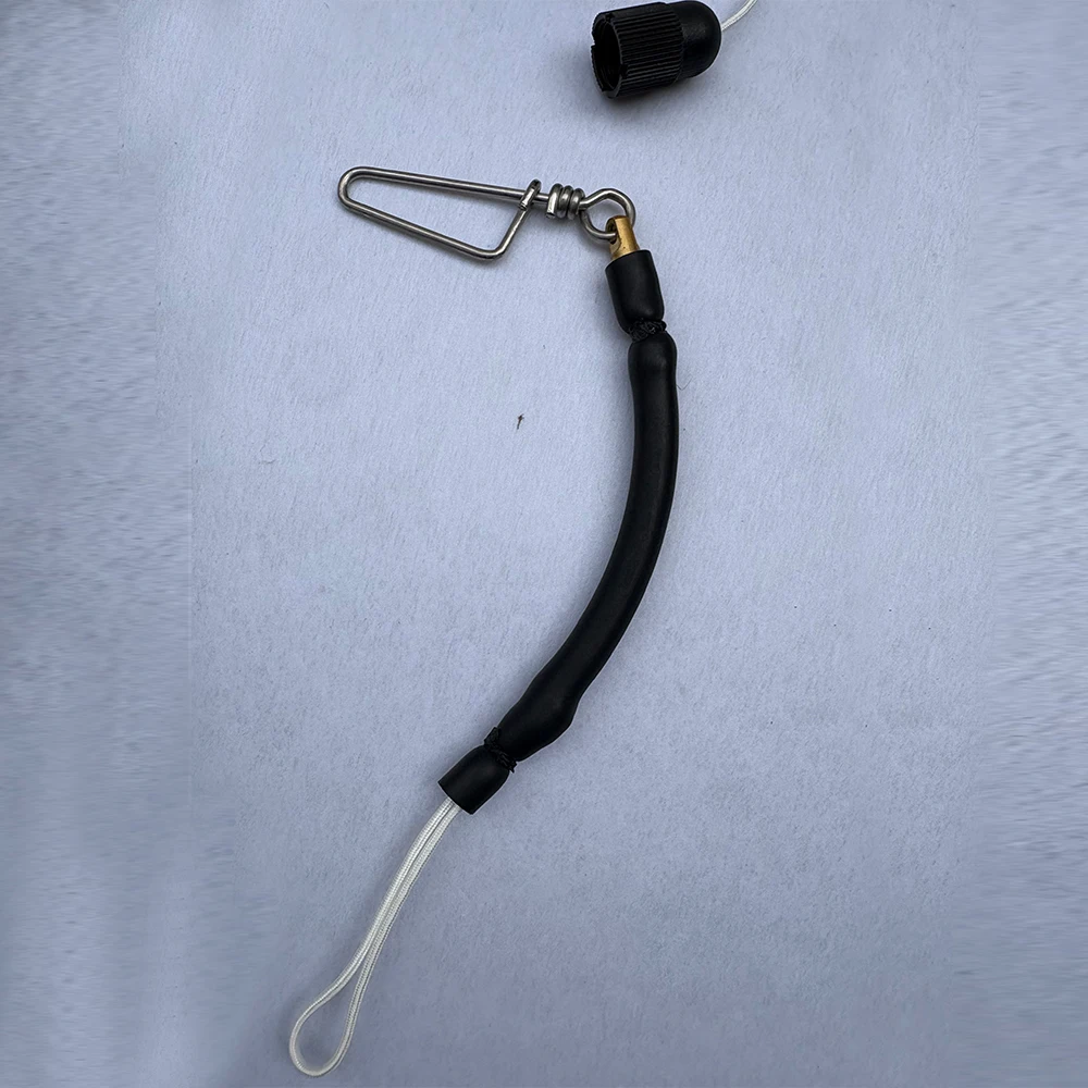 Bandas elásticas para fusil de pesca con gancho seguridad y protector - imagen 2