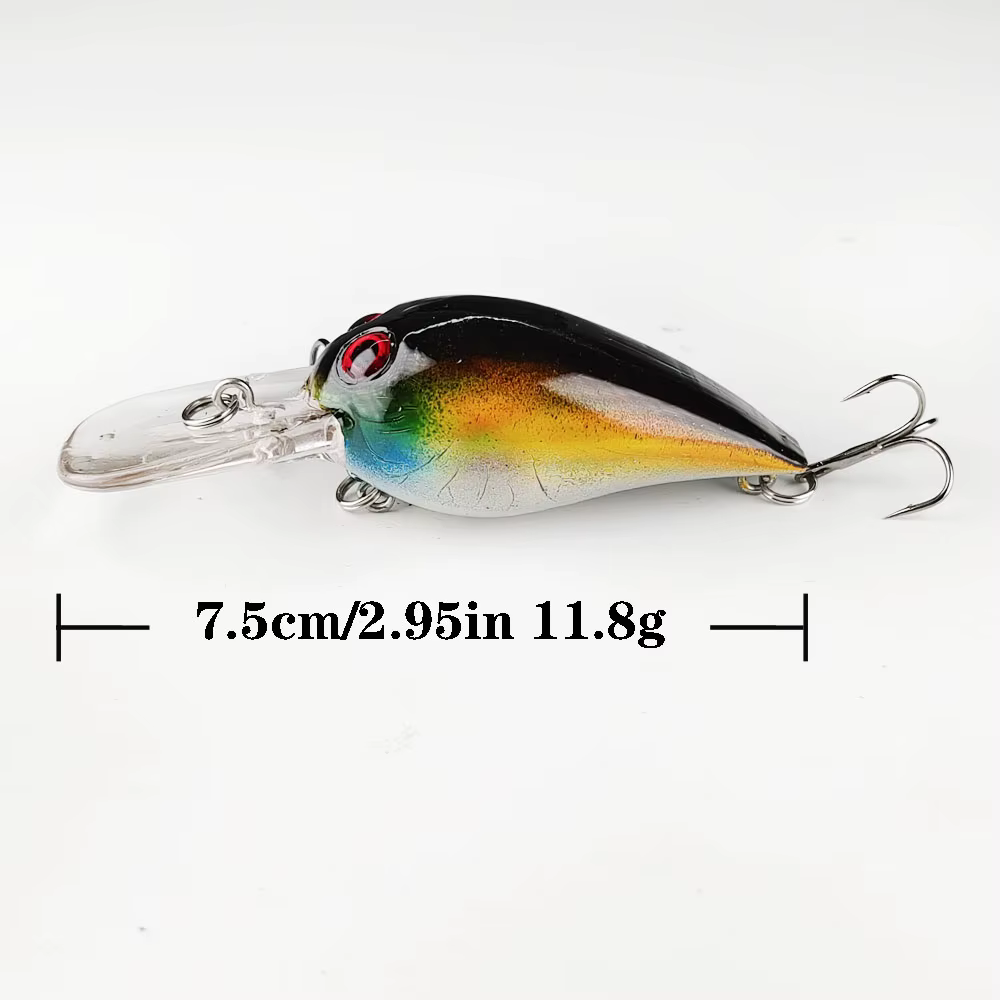 Wobbler Minnow para lubina y lucio – Señuelo artificial flotante - imagen 3