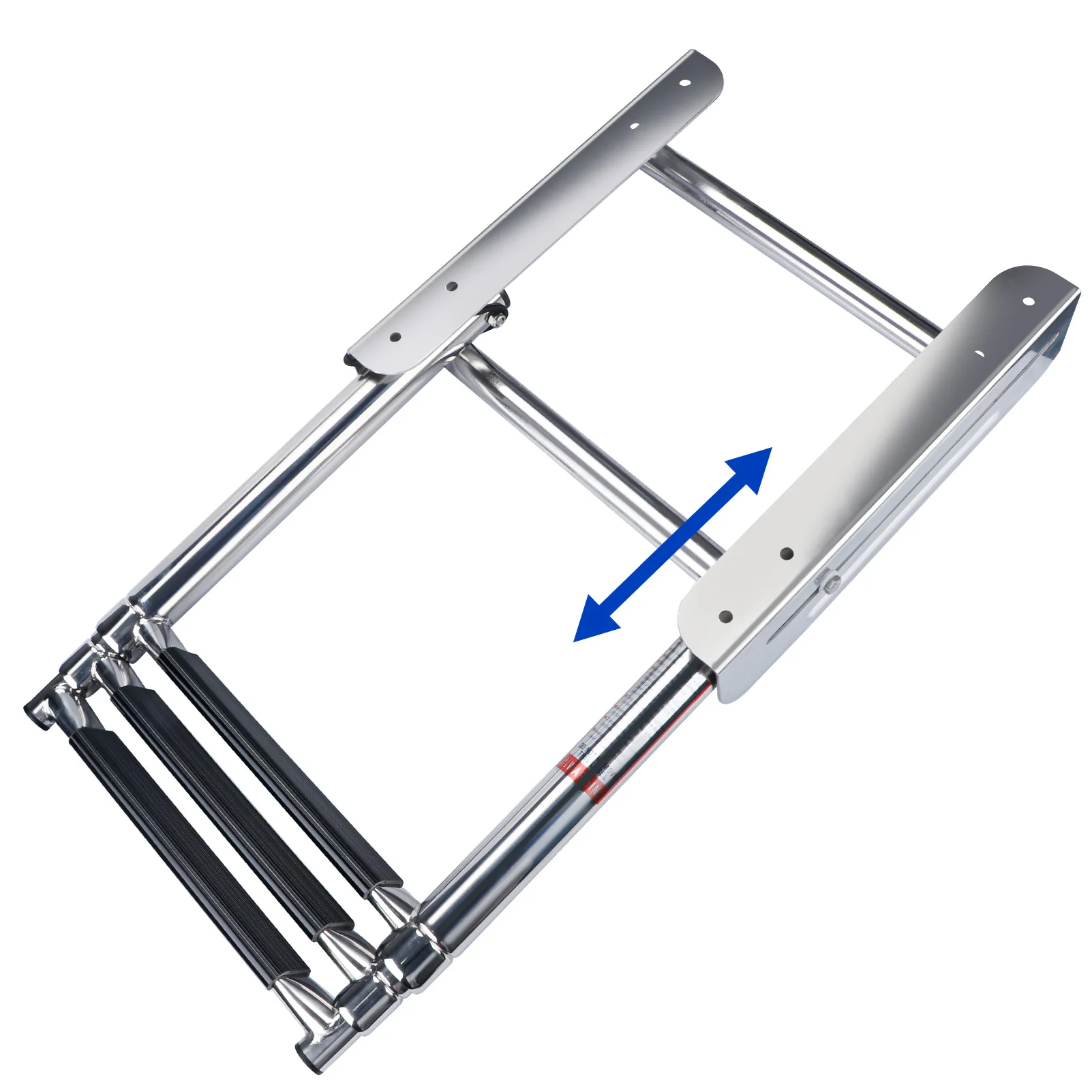 Escalera de barco telescópica acero inoxidable para pesca - imagen 5