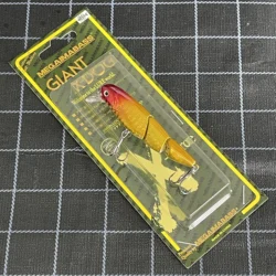 Señuelo flotante minnow multiarticulado MegaImabass imitación perca