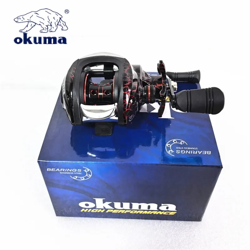 Carrete OKUMA 7,1:1 - 10KG resistencia 18+1BB para pesca - imagen 5