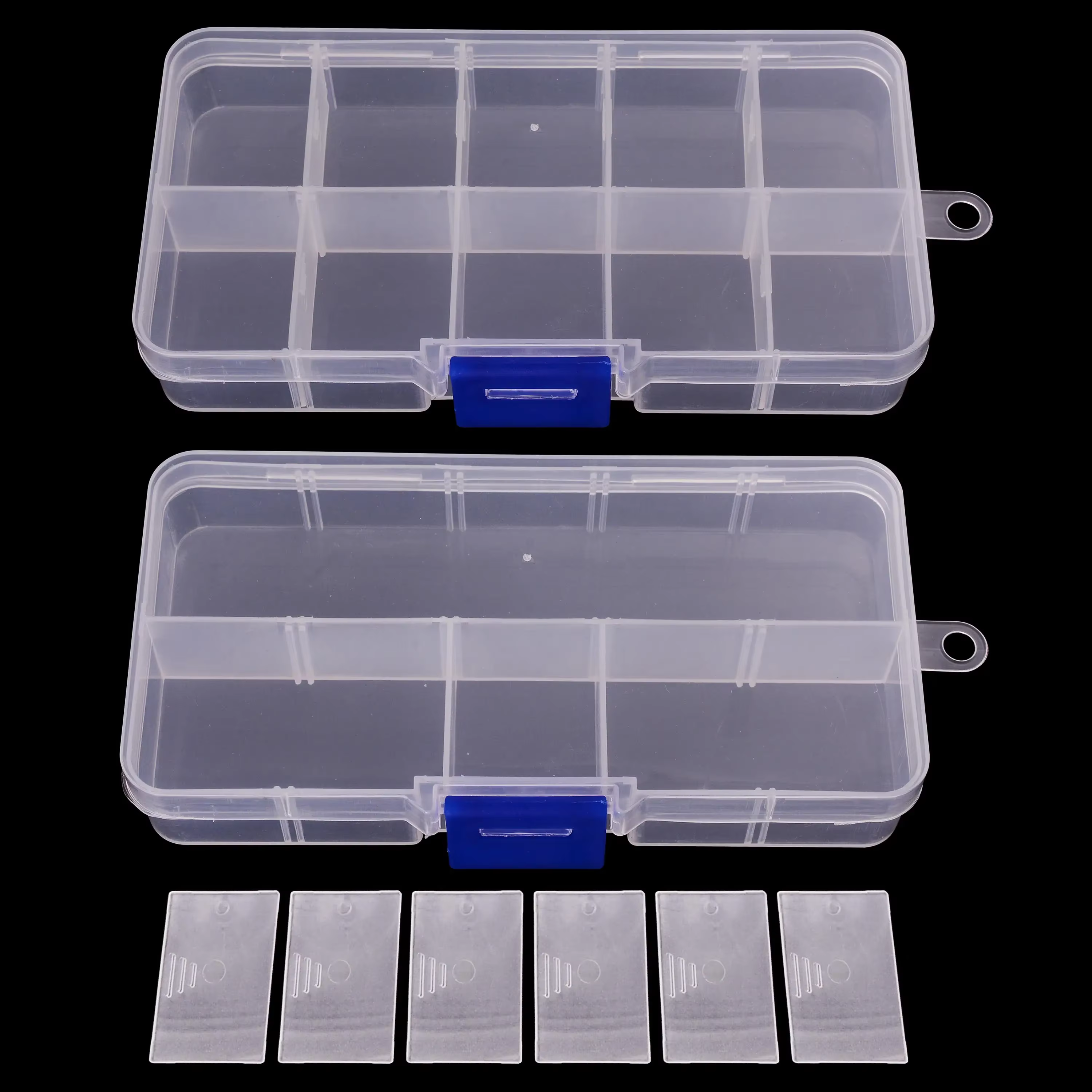 Caja aparejos pesca voladora 10 compartimentos - imagen 5