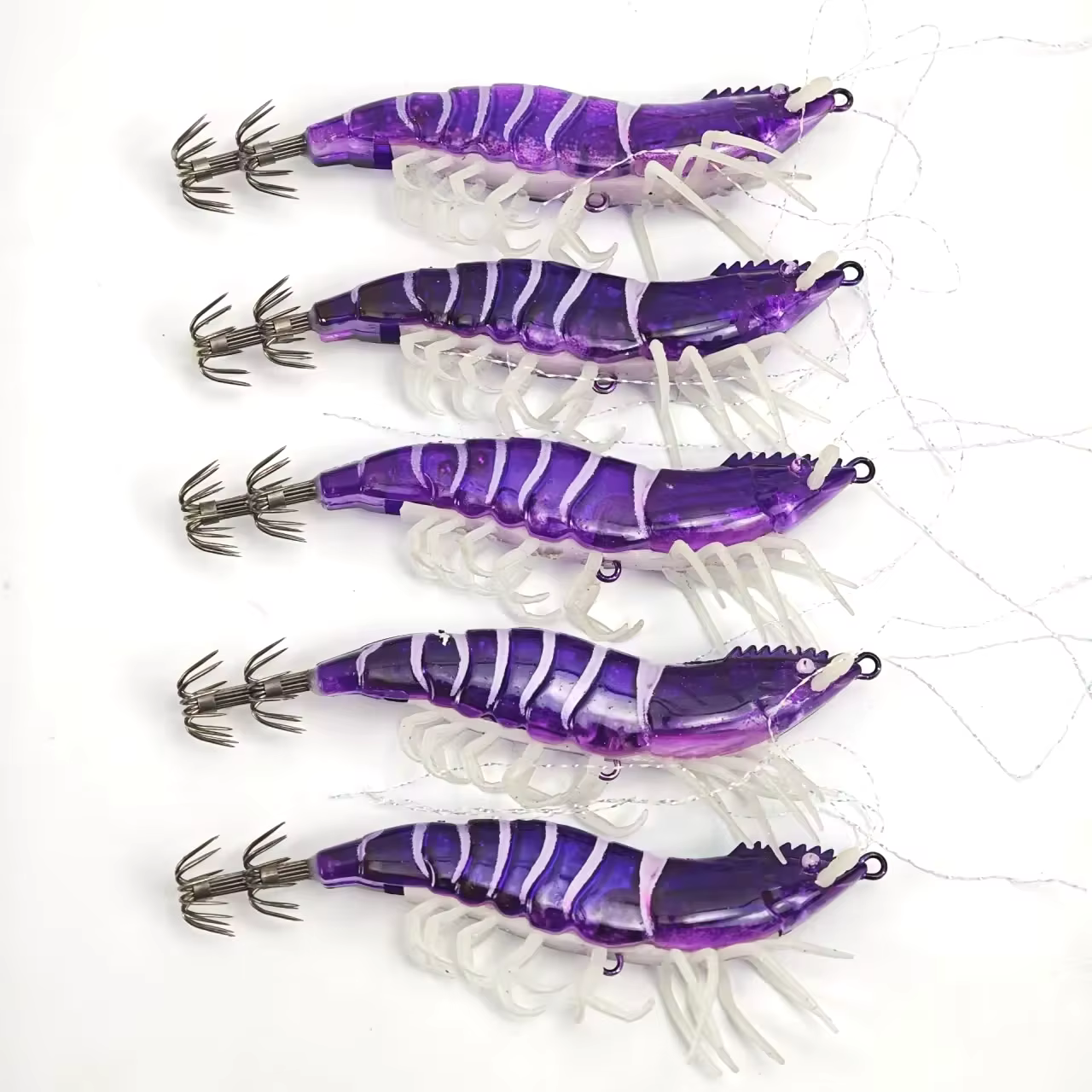 Señuelos EGI Luminosos 10.5cm – Simulación Calamar para Sepia y Pulpo - imagen 2
