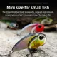 MUKUN Señuelo Spoon VIB para pesca de black bass con acción