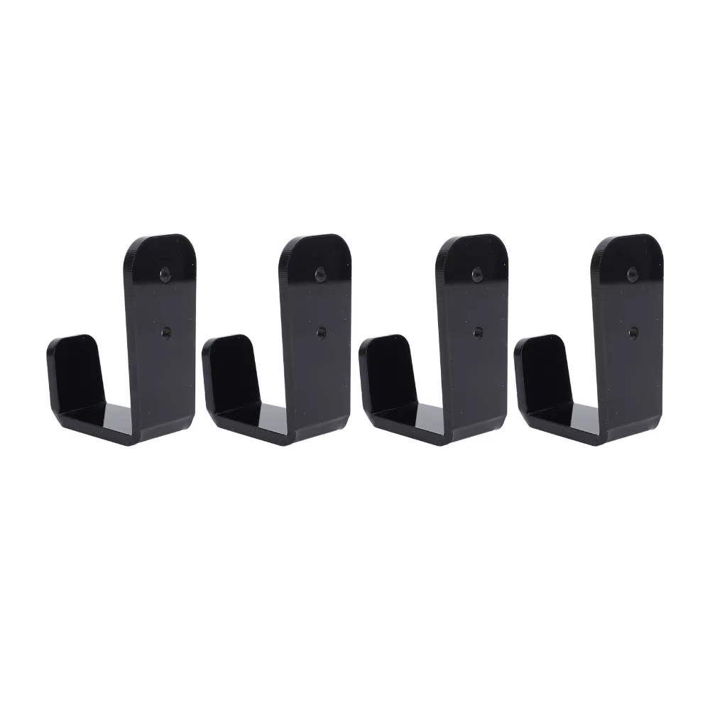 Soporte de pared para sticks de hockey en acrílico negro - imagen 3