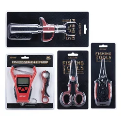 Goture Kit herramientas de pesca con báscula digital y pinza