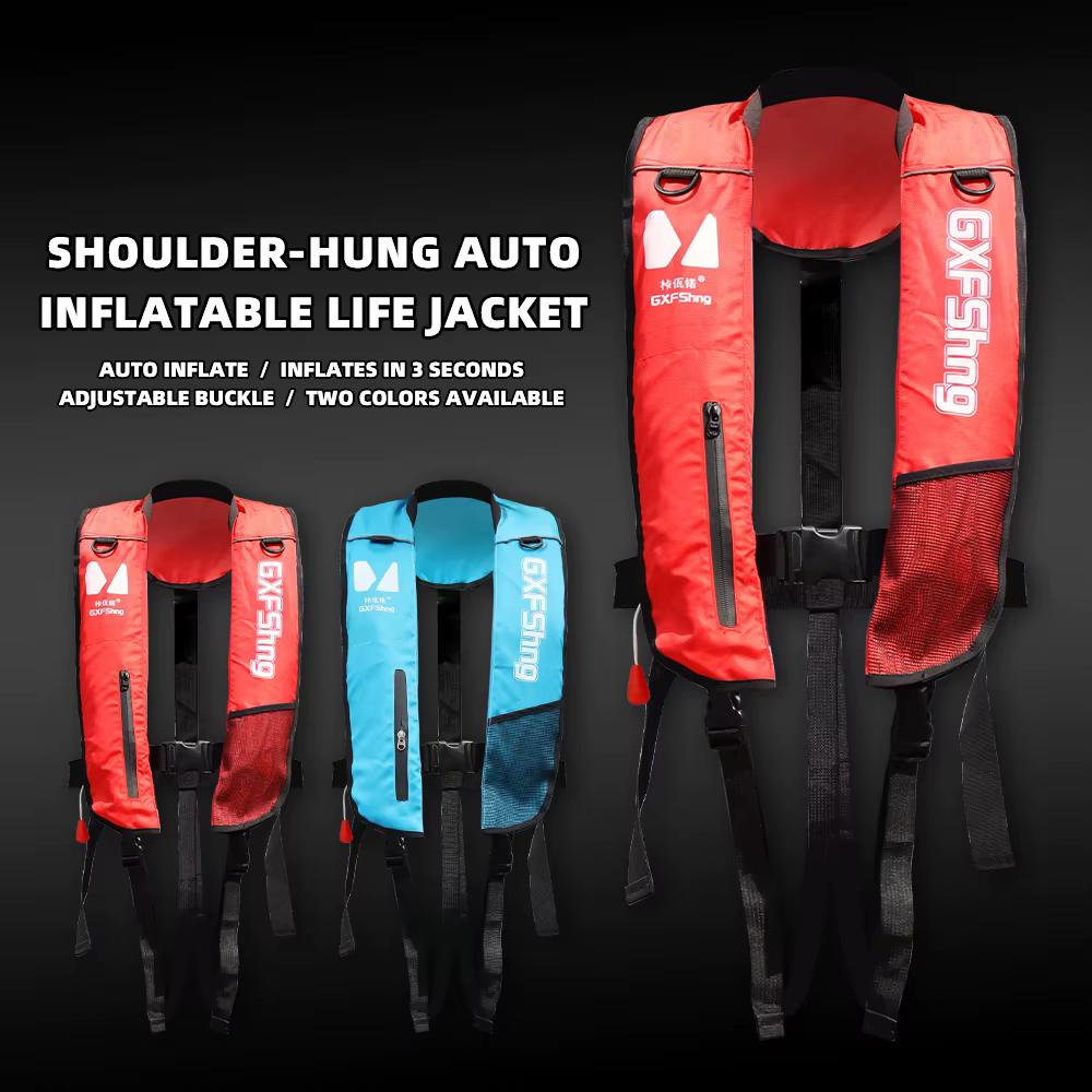 Chaleco salvavidas inflable ZYZHE para pesca
