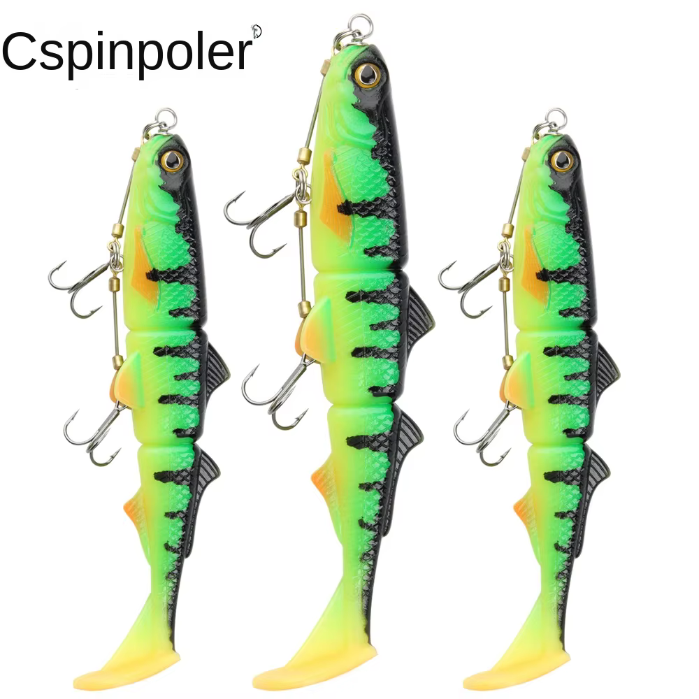 Spinpoler Swimbait 3D – Señuelo blando para depredadores