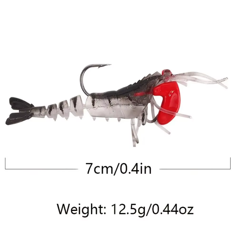 Señuelo camarón luminoso Goture para pesca en agua salada - imagen 2