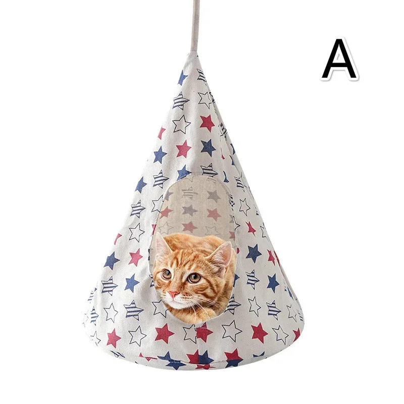 Hamaca colgante para gatos con cama cómoda para mascotas S/L - imagen 2