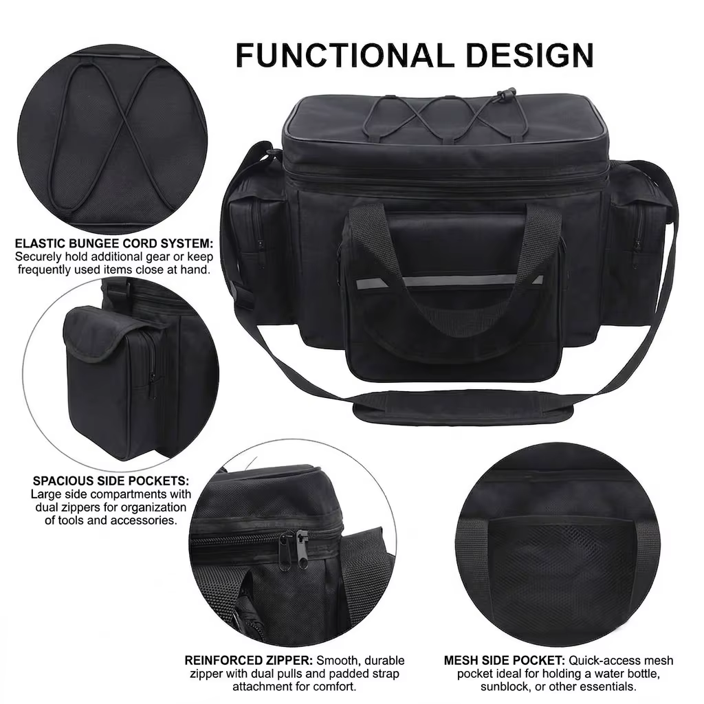 Mochila de Pesca para Carpas con Gran Capacidad para Aparejos - imagen 2