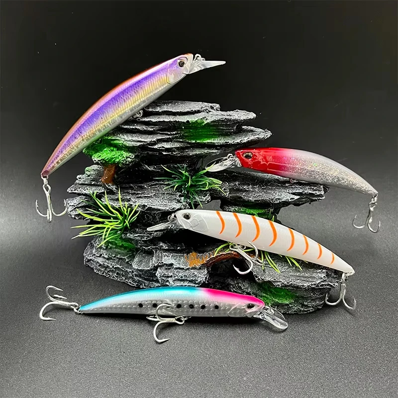 Wobbler Pececillo hundido 110 mm – Cebo duro para lucio - imagen 3