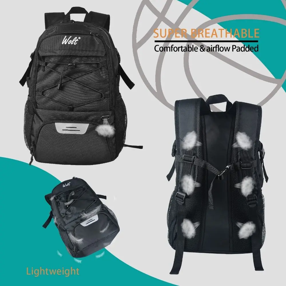Mochila impermeable de gran capacidad con compartimento separado