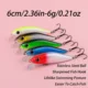 Señuelo flotante crankbait jerkbait para trucha y lucio - imagen 2
