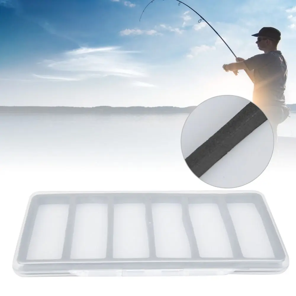 Caja para Pesca con Mosca: tapa transparente y almohadilla magnética - imagen 4