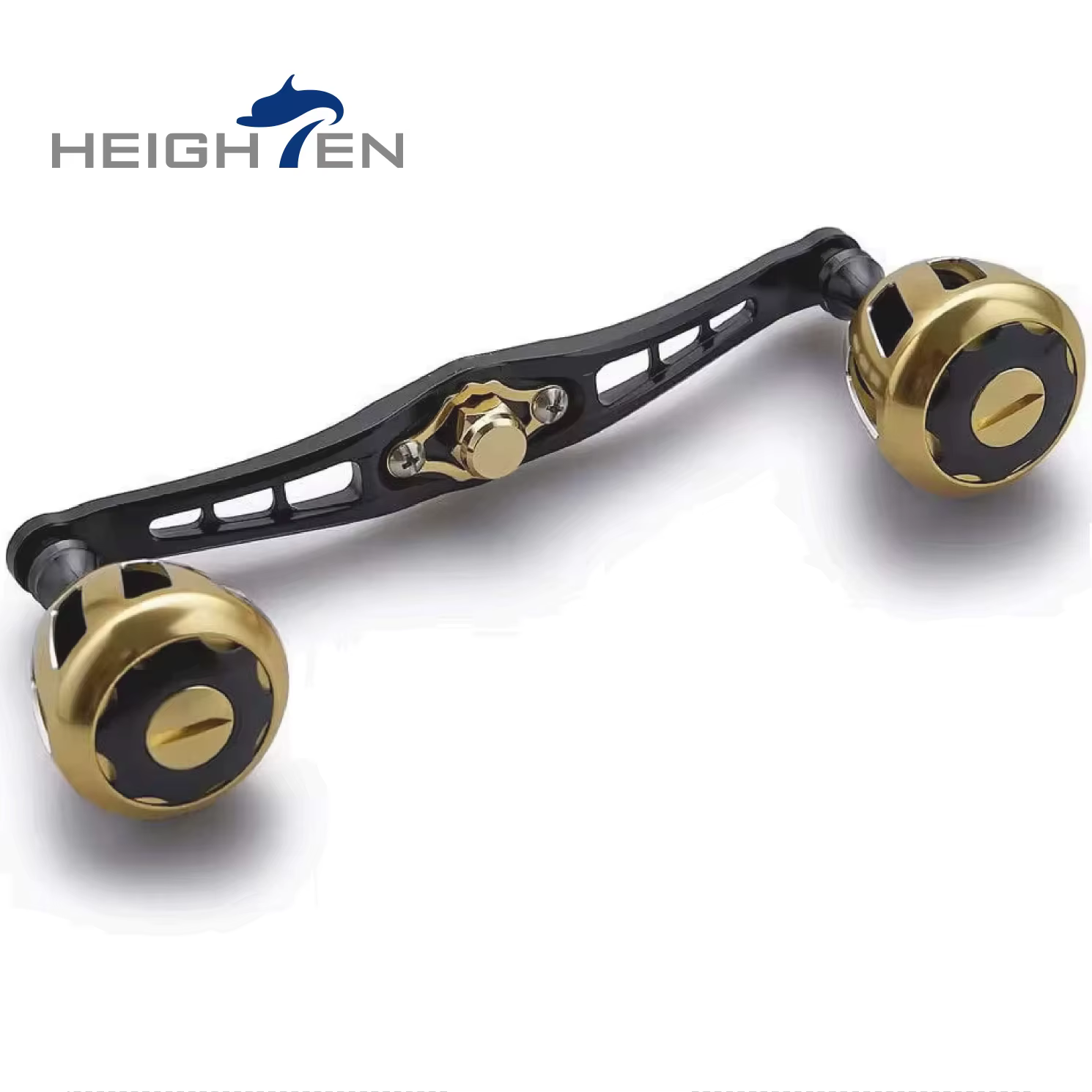 Manivela HEIGHTEN 120mm para carrete baitcasting – Perilla 32mm - imagen 3