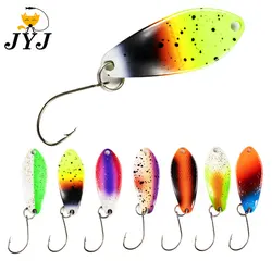 Cucharas JYJ para trucha – Cebo artificial metálico 3g