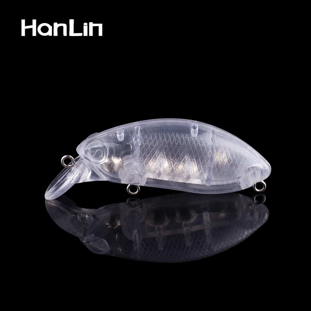 Hanlin Señuelos Wobbler Flotantes – Cuerpo transparente para vinilo