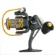 Carrete giratorio Free Fisher para pesca de carpa con bobina de metal