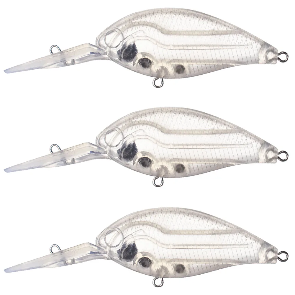 Cuerpo de crankbait sin pintar para DIY