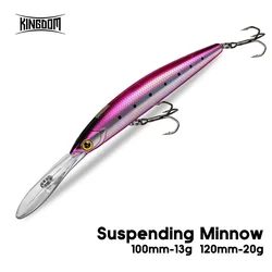 Señuelo Suspending Minnow Kingdom para lubina, perca y lucioperca