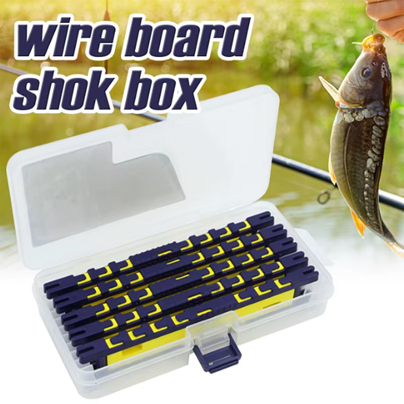 Caja organizadora de líneas de pesca – Compacta para carpa y señ