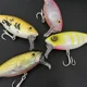 Señuelo crankbait vibrador con cola giratoria para agua salada