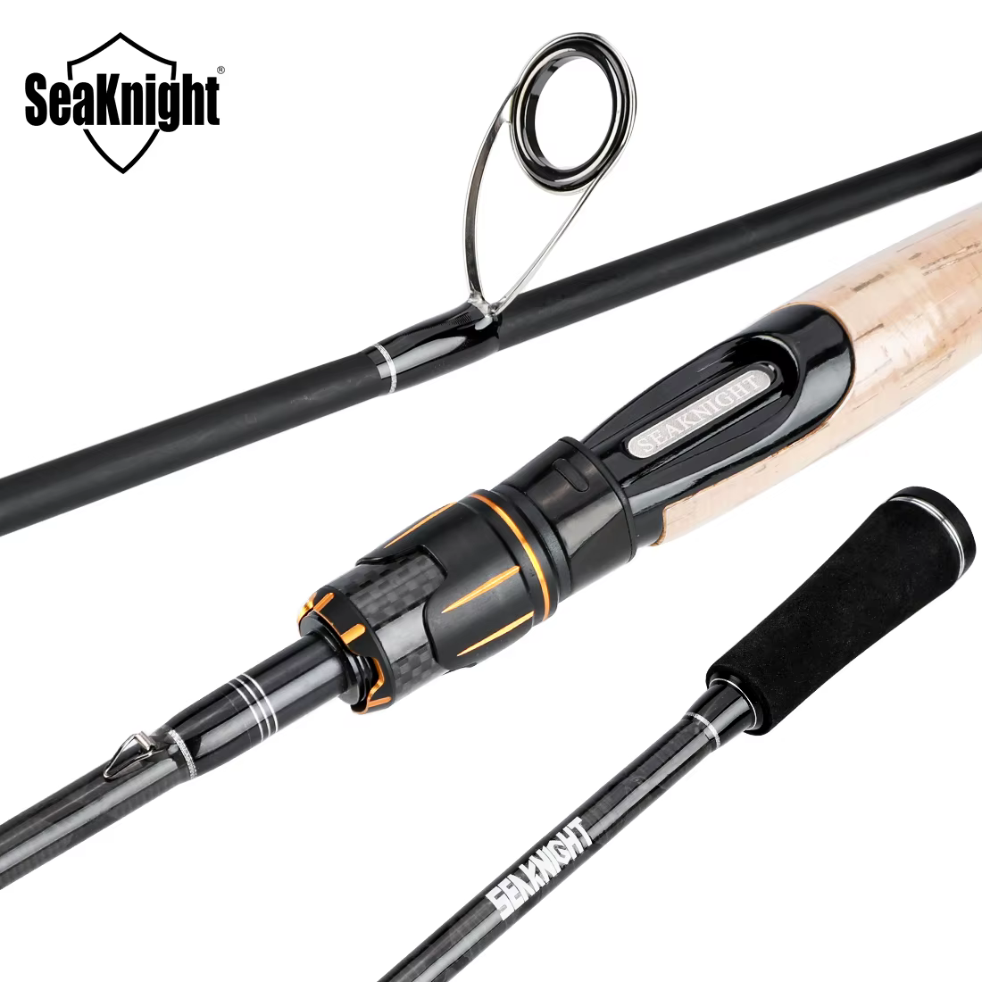 Caña de pescar carpa SeaKnight FalcanII – 30T carbono 2 secciones - imagen 2