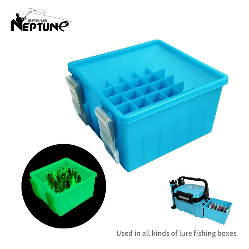 Caja de pesca organizadora con compartimentos luminosos - imagen 5