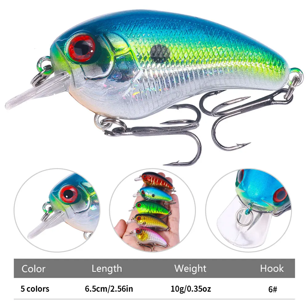 Señuelo crankbait minnow vista lateral mostrando perfil hidrodinámico