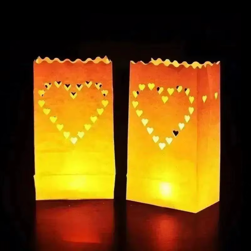 Farolillos de papel románticos para iluminación exterior boda eventos - imagen 5