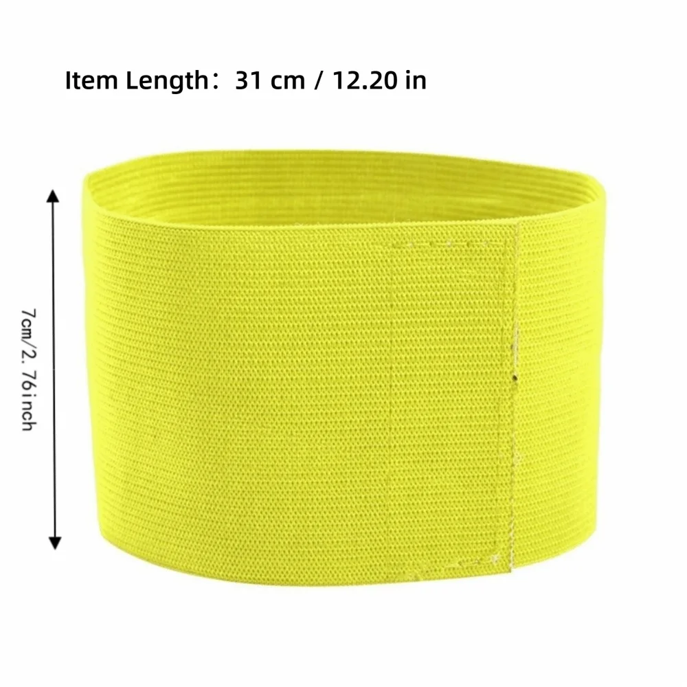Brazalete deportivo ajustable elástico y transpirable para capitán - imagen 2