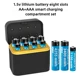 Baterías recargables Li-ion para mando con cargador USB-C