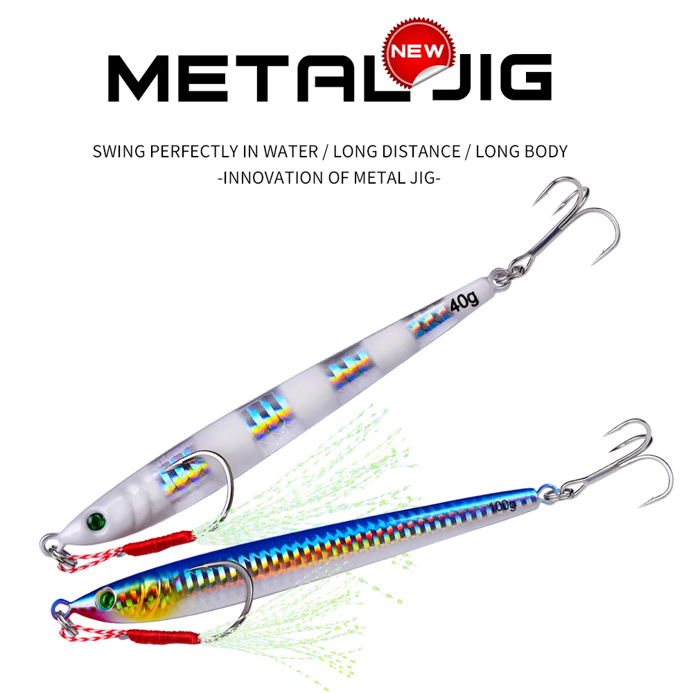 Señuelo jig metálico PRO BEROS de buceo – para lubina y trucha - imagen 4