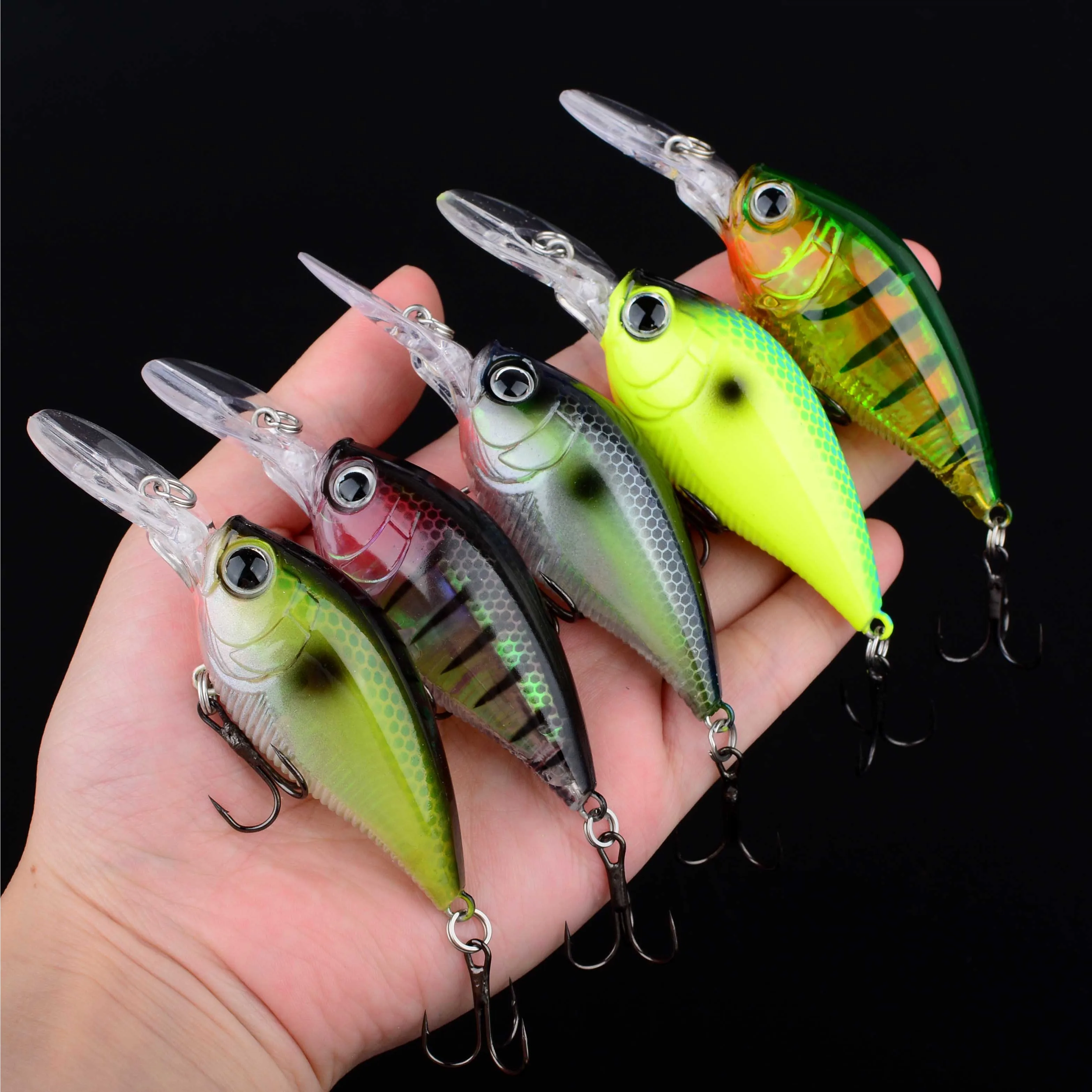 crankbait flotante en detalle