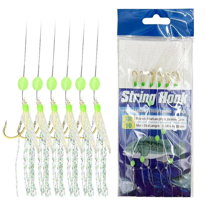 ShareShark plataforma de pesca con anzuelo luminoso y piel de pescado - imagen 3